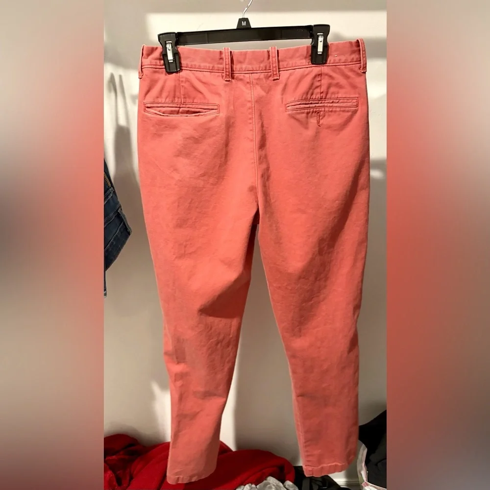 J. Crew Coral Chino Pants